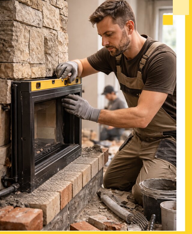 Дровяные камины под ключ в Томске: монтаж, обустройство