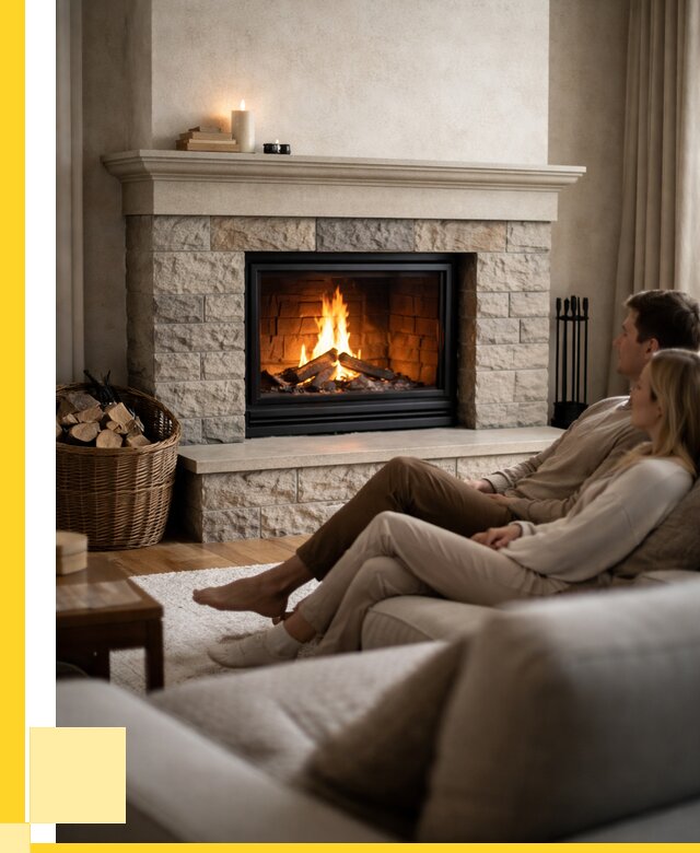 Камины в частном доме под ключ в Томске от 218540 р. | ЭриданТмс