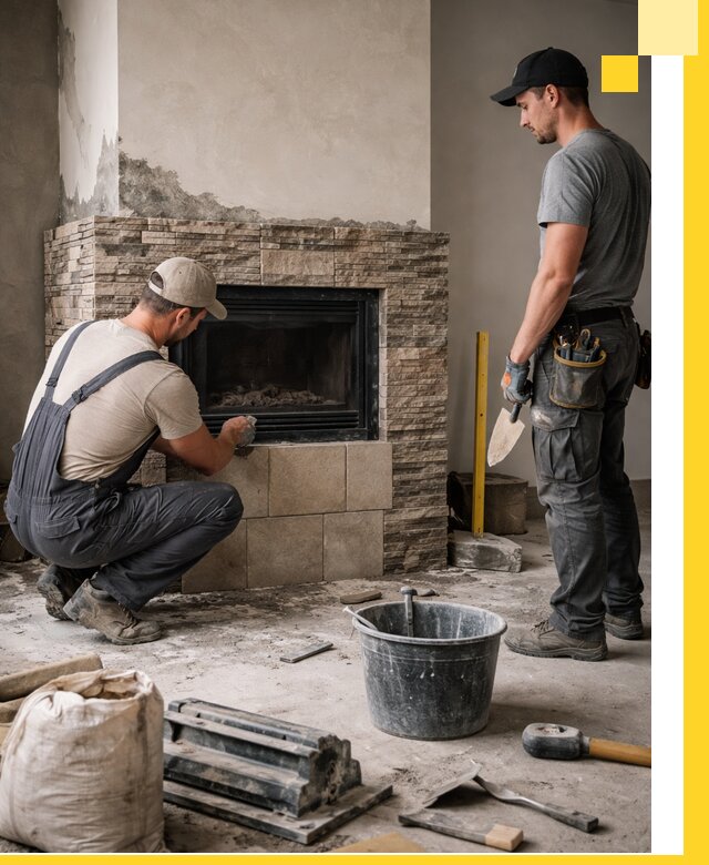 Камины под ключ в Томске: проект, изготовление и монтаж