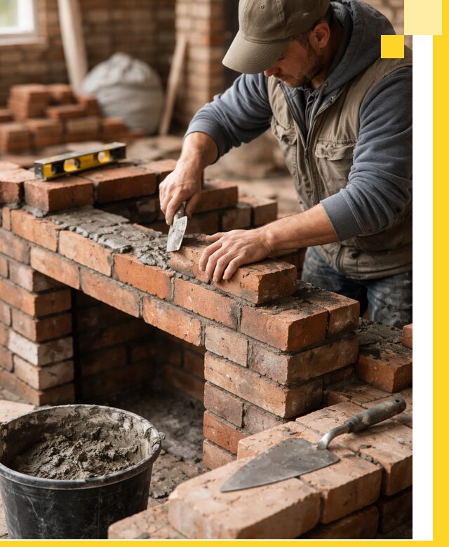 Кладка каминов под ключ в Томске профессиональная отделка и монтаж