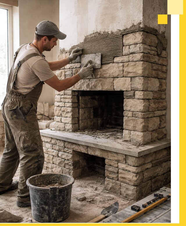 Строительство каминов под ключ в Томске от проектирования до монтажа