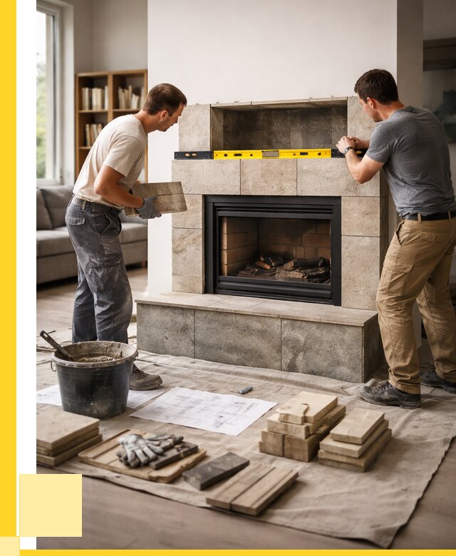 Монтаж каминов и установка в Томске от 49172 р. | ЭриданТмс