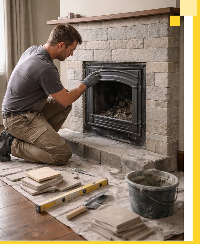 Профессиональный ремонт каминов в Томске восстановление и сервис