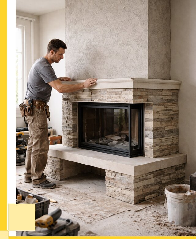 Изготовление каминов под ключ в Томске от 163905 р. | ЭриданТмс