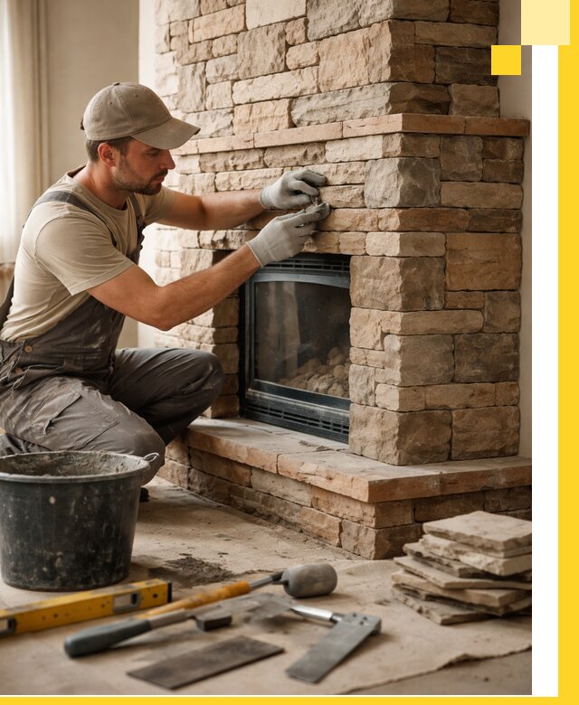 Проектирование и установка печей-каминов под ключ в Томске