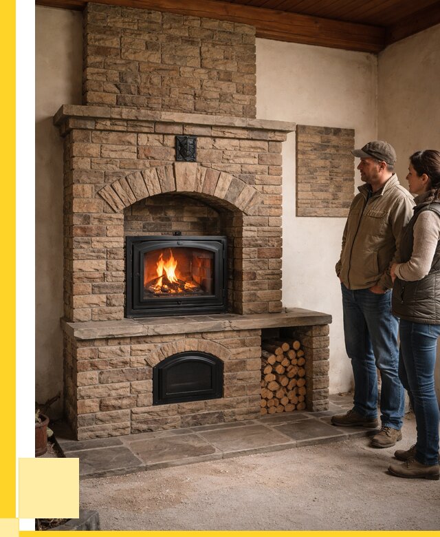 Кирпичная печь под ключ в Томске от 163905 р. | ЭриданТмс