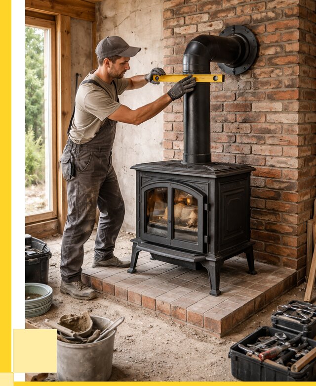 Монтаж печей установка банной печи в Томске от 16391 р. | ЭриданТмс