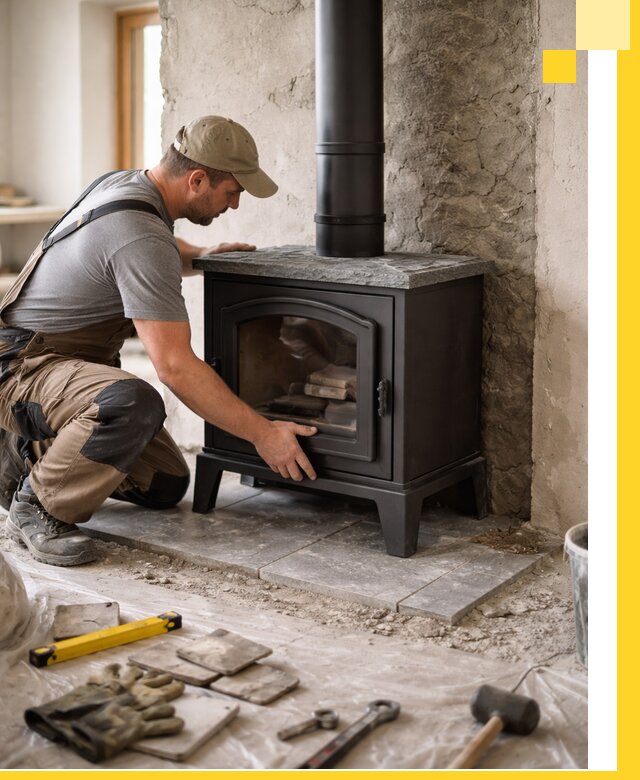 Профессиональный монтаж печей и каминов в Томске под ключ