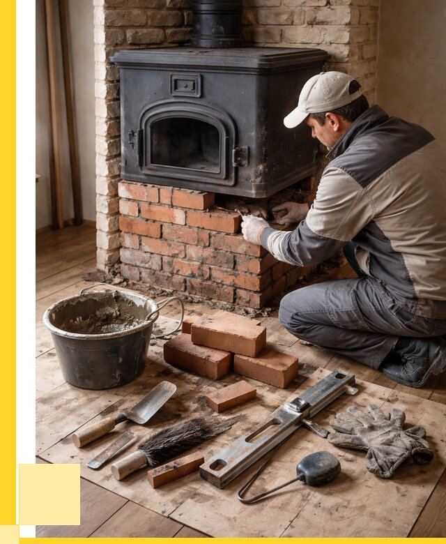 Ремонт печей в Томске от 13112 р., услуги печника ЭриданТмс