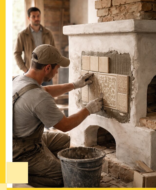 Отделка печей и банных печей в Томске от 38245 р. | ЭриданТмс