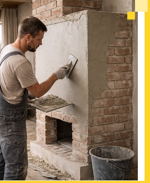 Отделка печей и облицовка каминов в Томске под ключ