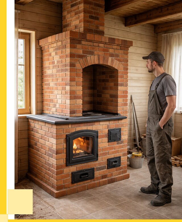 Кирпичные печи в Томске: купить от 163905 р. | ЭриданТмс