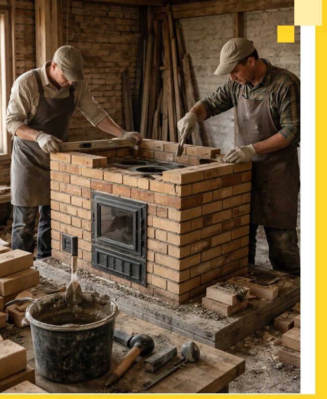 Изготовление и установка варочных печей под ключ в Томске