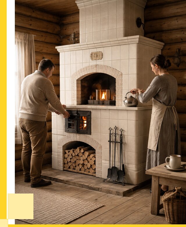 Русские печи в Томске: установка от 163905 р. ЭриданТмс