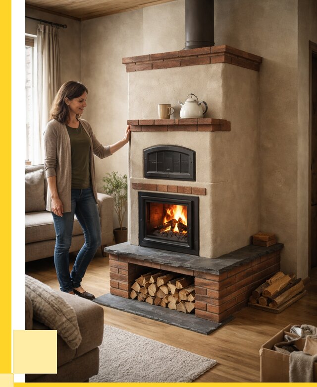 Печи шведки в Томске от 92880 р. | ЭриданТмс — печь шведка