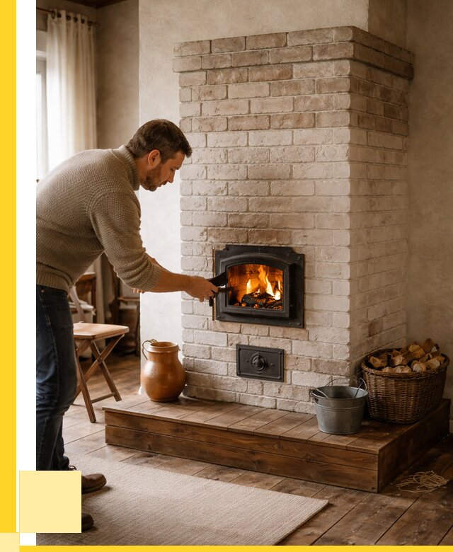 Печь голландка из кирпича в Томске от 92880 р. | ЭриданТмс