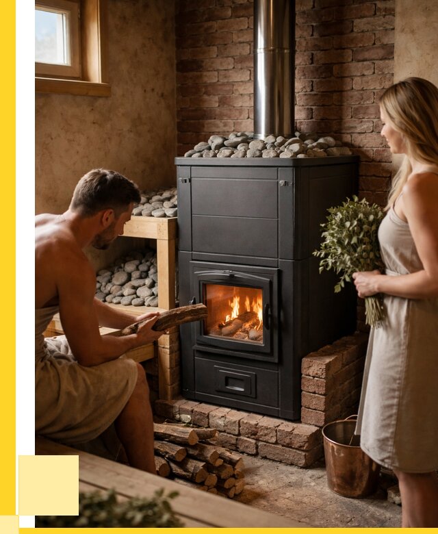 Кирпичная печь для бани на заказ в Томске от 60099 р. | ЭриданТмс