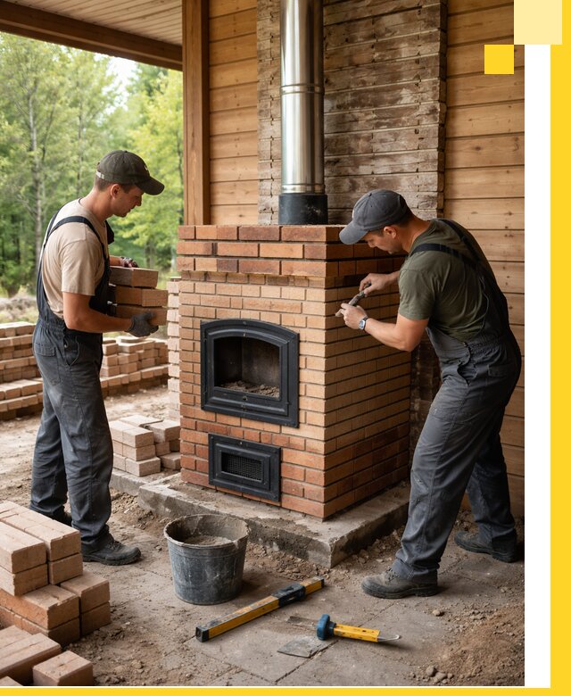 Производство и установка дачных печей под ключ в Томске