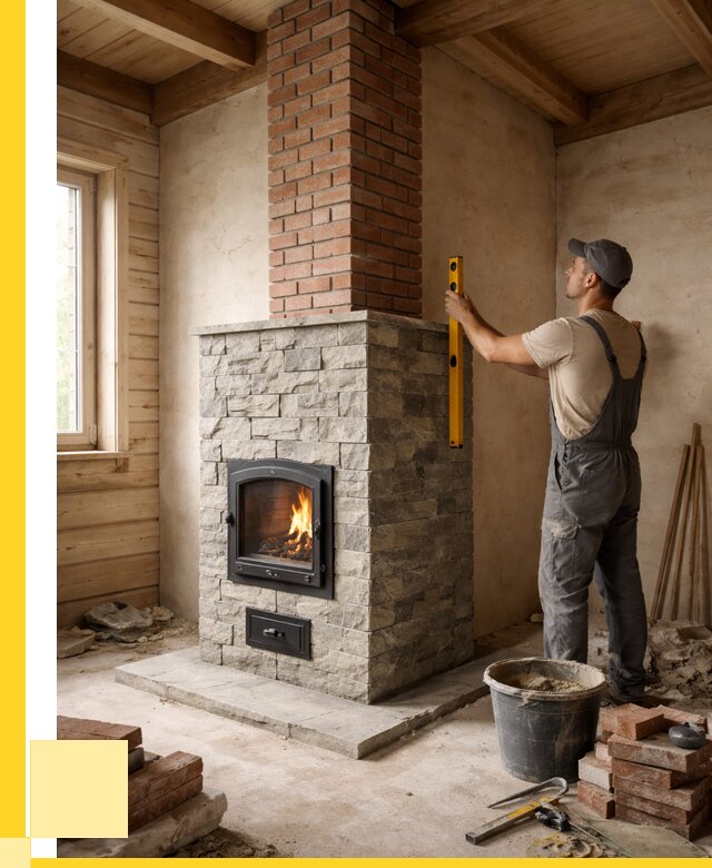 Печи и дымоходы под ключ в Томске от 49172 р., ЭриданТмс