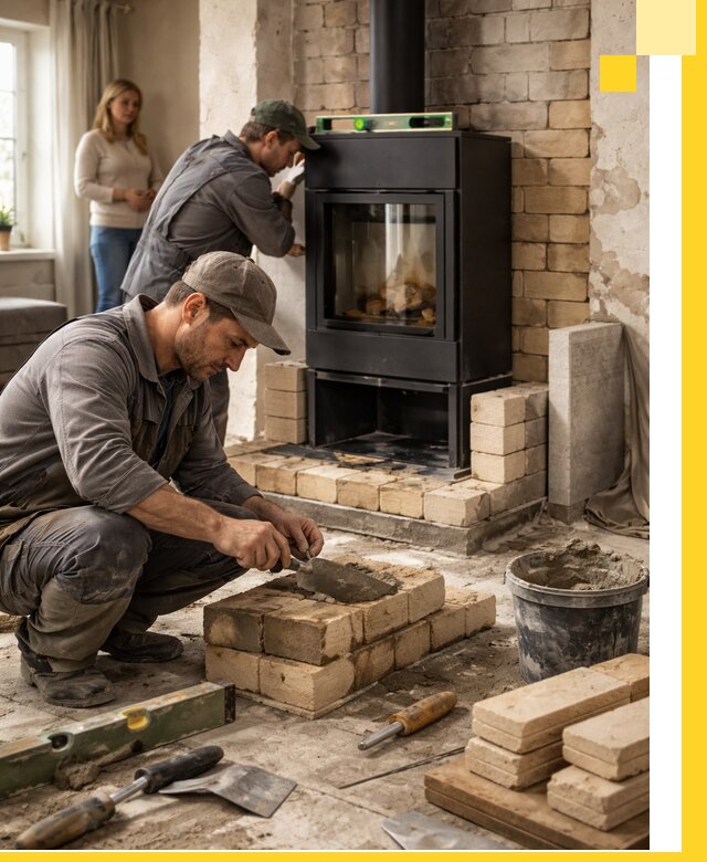 Печи и камины под ключ: проект, установка в Томске