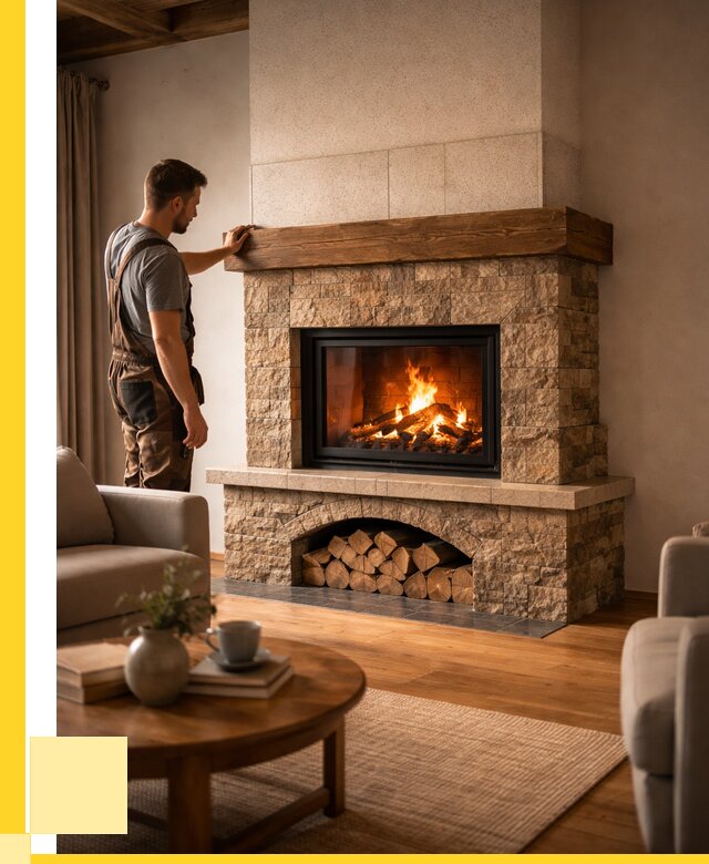 Печи камины для дома под ключ в Томске от 60099 р. | ЭриданТмс