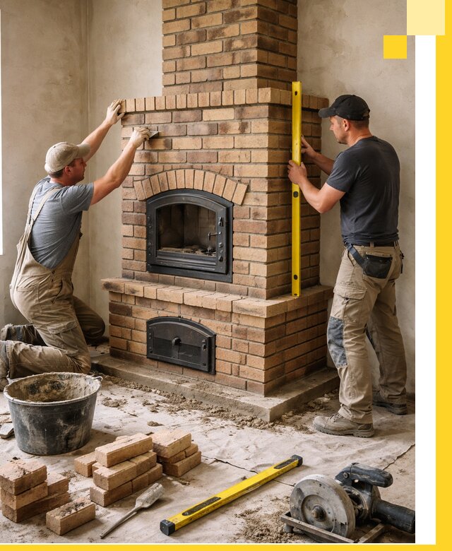 Продажа и установка печей и каминов для дома под ключ в Томске