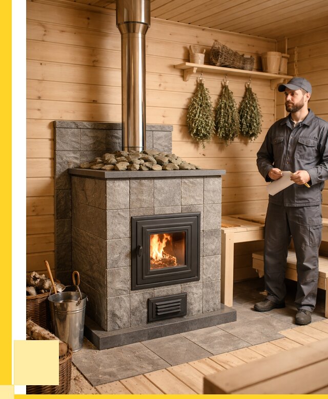 Печи для бани под ключ в Томске от 131124 р. | ЭриданТмс