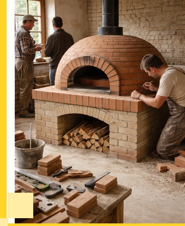 Помпейская печь дровяная для пиццы в Томске | ЭриданТмс от 218540 р.