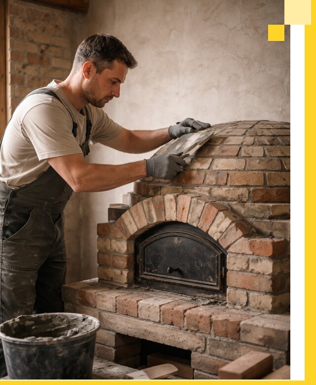 Изготовление и монтаж помпейских печей на заказ в Томске