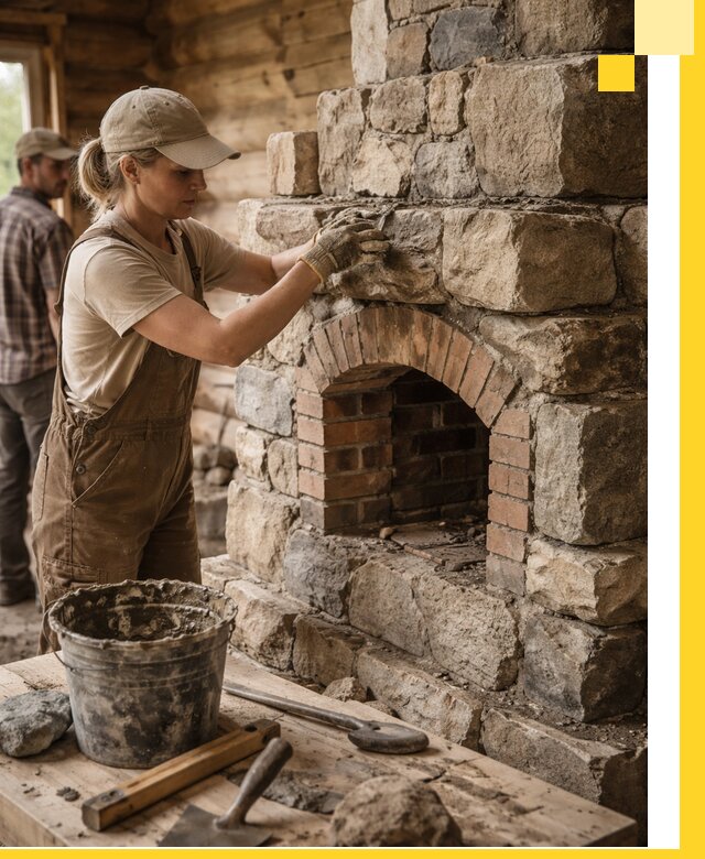 Каменные печи на заказ и монтаж в Томске, долговечные решения