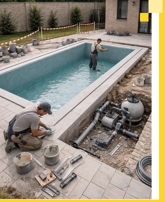 Строительство бассейнов под ключ в Томске: проекты и монтаж