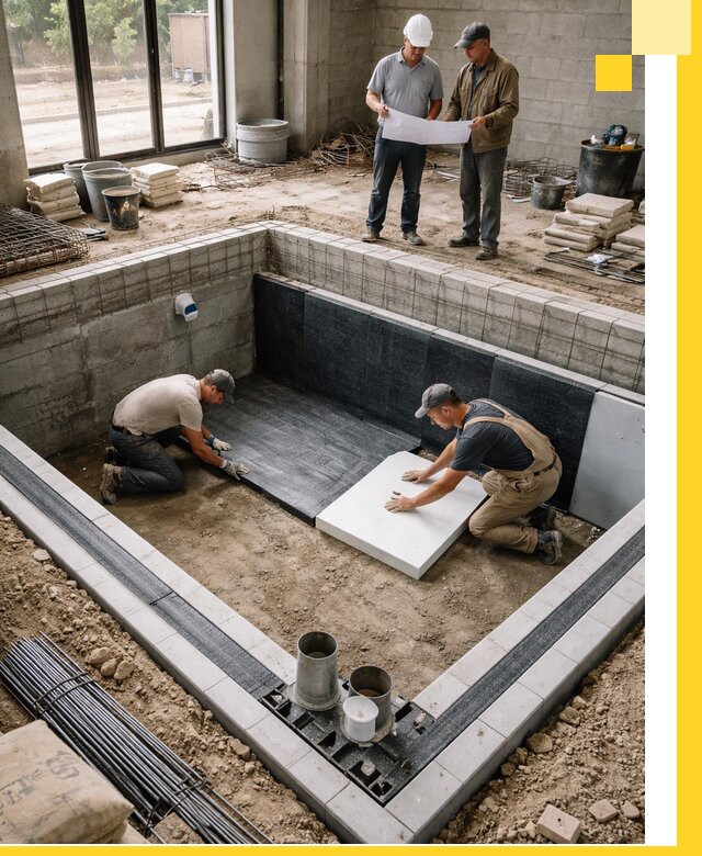 Проекты частных и общественных бассейнов под ключ в Томске