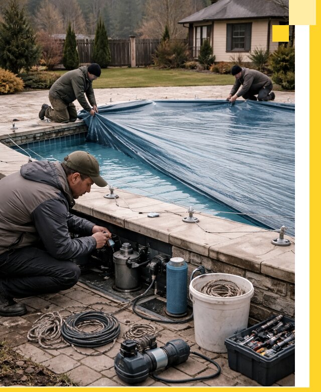 Консервация бассейнов в Томске: подготовка к длительному хранению