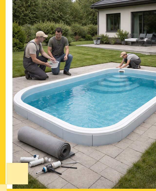 Пластиковый бассейн купить в Томске от 273175 р., ЭриданТмс