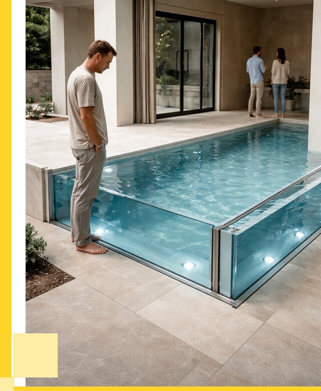 Стеклянные бассейны в Томске от 1311240 р. | ЭриданТмс — мозаика