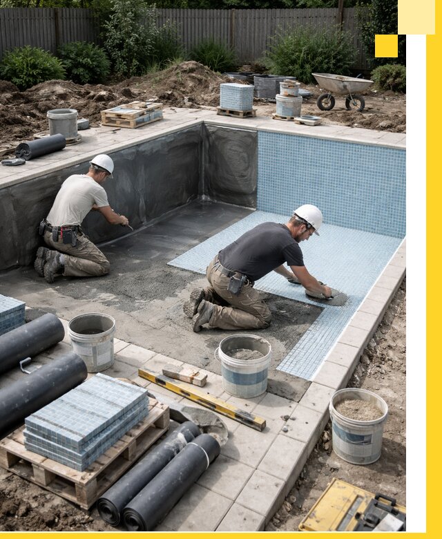 Проектирование и строительство стационарных бассейнов в Томске