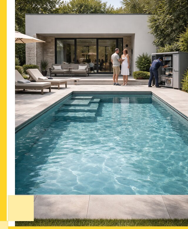 Бассейн в доме в Томске под ключ от 1311240 р. | ЭриданТмс