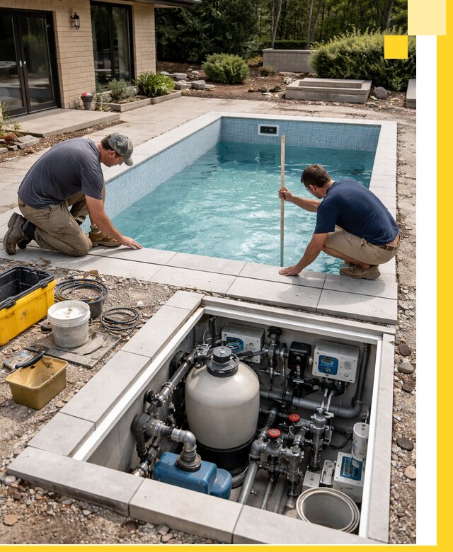 Строительство качественных домашних бассейнов под ключ в Томске