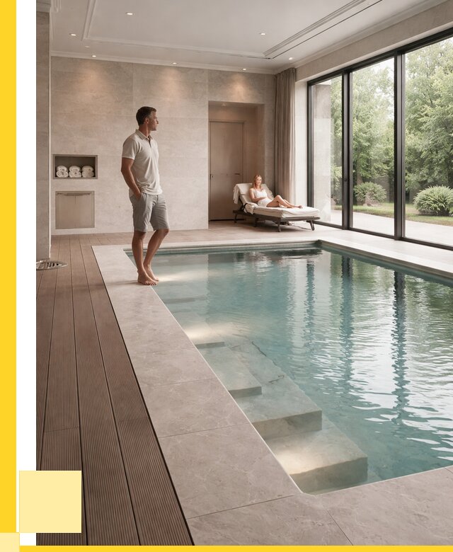 Бассейны в коттедже под ключ в Томске от 1311240 р. | ЭриданТмс