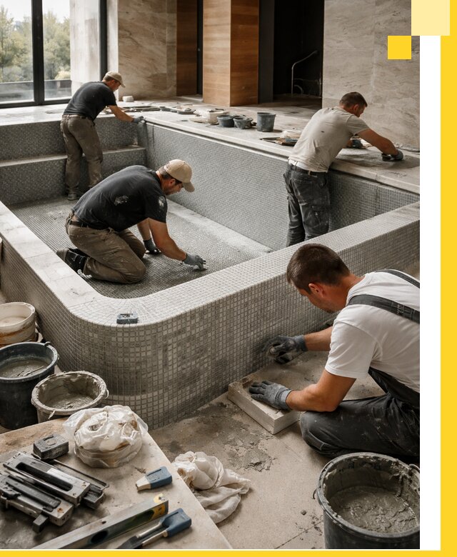 Строительство и установка СПА бассейнов под ключ в Томске