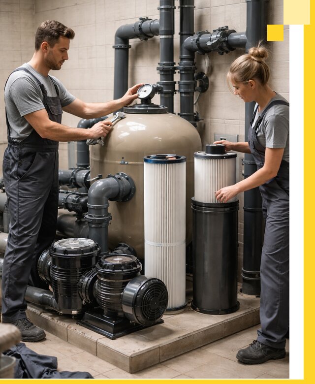 Фильтры и системы фильтрации для бассейнов в Томске