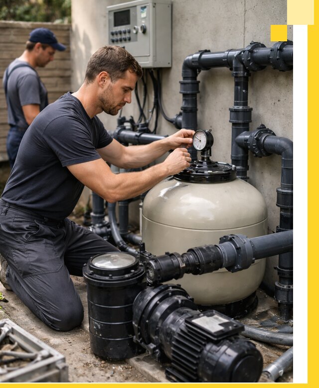 Поставка и монтаж фильтровального оборудования для бассейнов в Томске