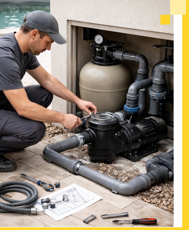 Поставка, монтаж и сервис насосов для бассейнов в Томске