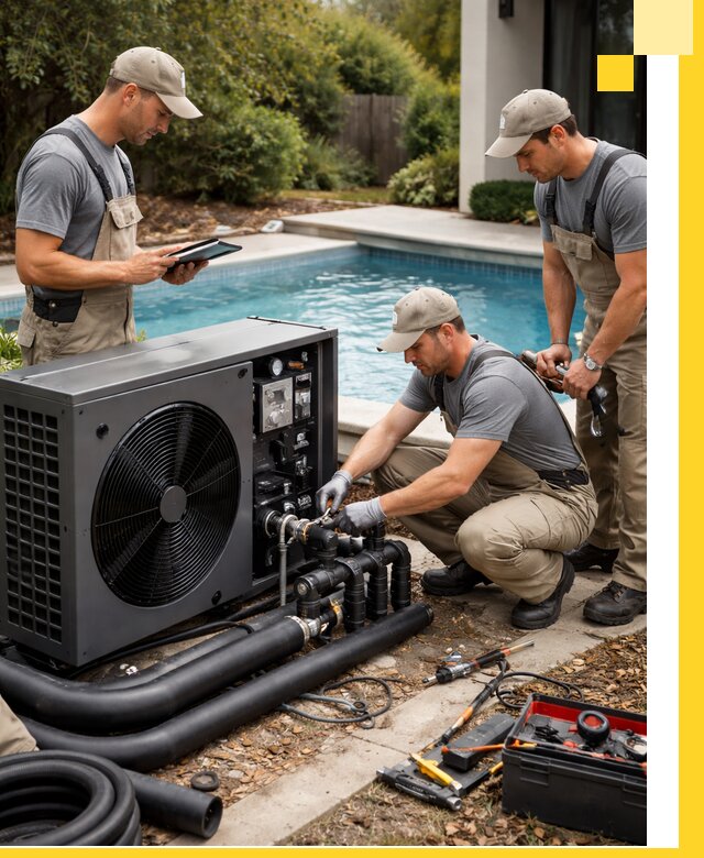 Проектирование и установка тепловых насосов для бассейнов в Томске