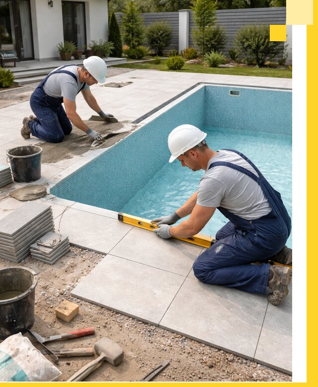 Строительство и монтаж плавательных бассейнов под ключ в Томске