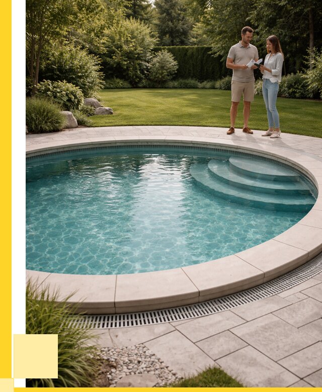 Круглые каркасные бассейны купить в Томске от 273175 р. | ЭриданТмс