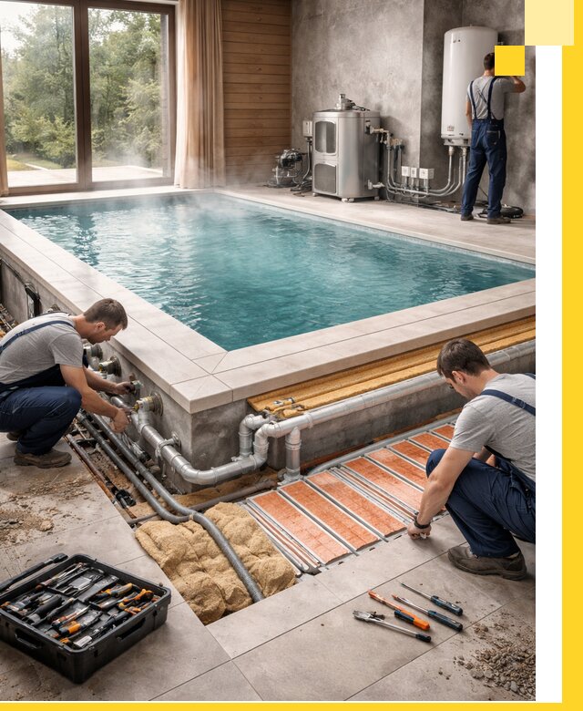 Проектирование и строительство тёплых бассейнов в Томске