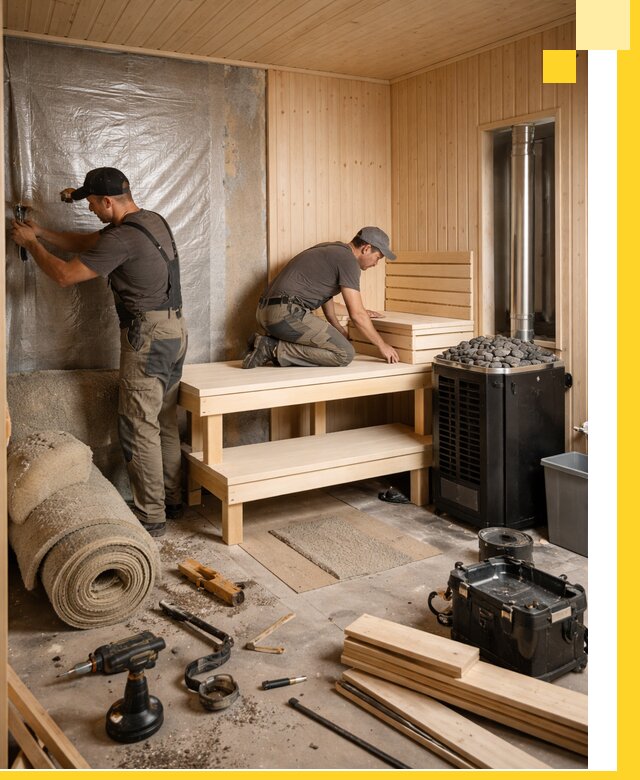 Проекты саун под ключ в Томске дизайн и строительство