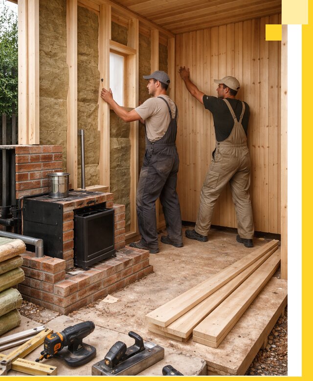 Строительство и установка дачных саун под ключ в Томске