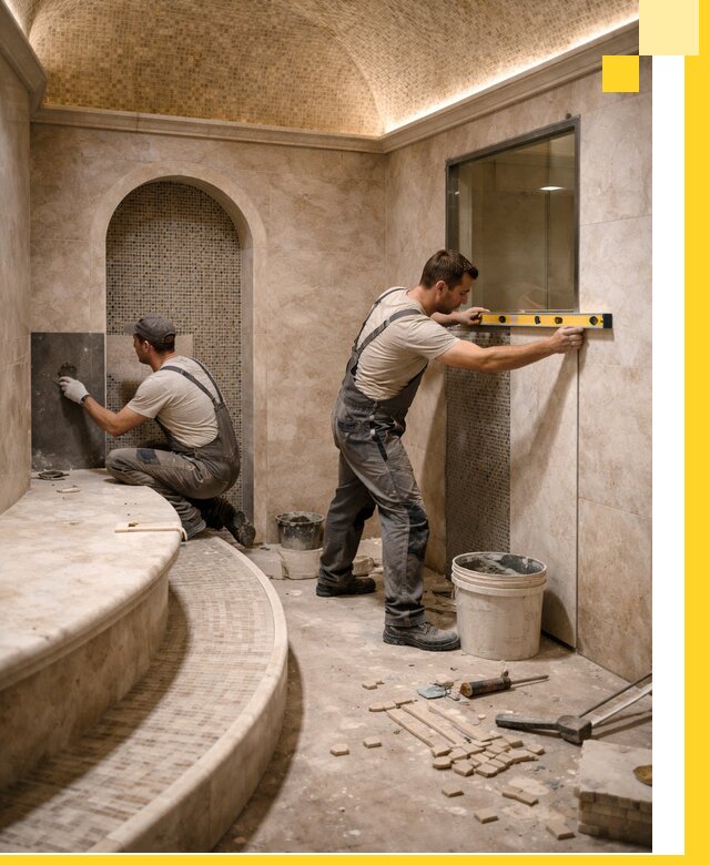 Проектирование и строительство саун с хамамом под ключ в Томске